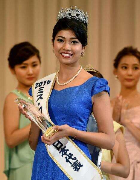 Half Indian Priyanka Yoshikawa Crowned Miss Japan But Not Everyones Impressed World News