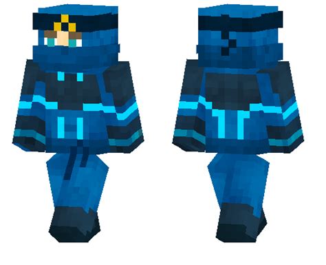 Blue Ninja Minecraft Pe Skins