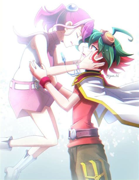 Yuzu And Yuya Yugioh Arc V Yugioh Anime Yugioh Collection