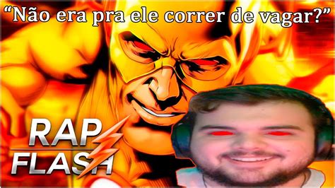 React Rap Do Eobard Thawne Dc Comics O Flash Reverso Flash Beats