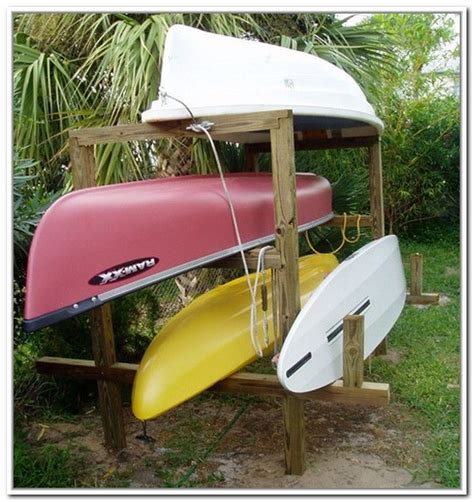 Enticing Cheap And Easy Way To Build The Best Kayak Storage Rack Ideas