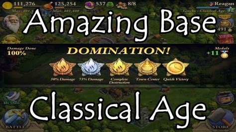 Dominations Classical Age Progress And New Base Youtube