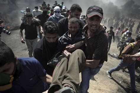 Israelis Kill More Than 50 Palestinians In Gaza Protests Health