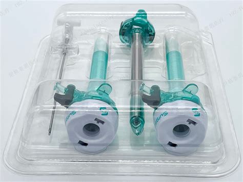 Los Instrumentos Quirúrgicos Endoscópicos Trocar Disponible Fijaron El