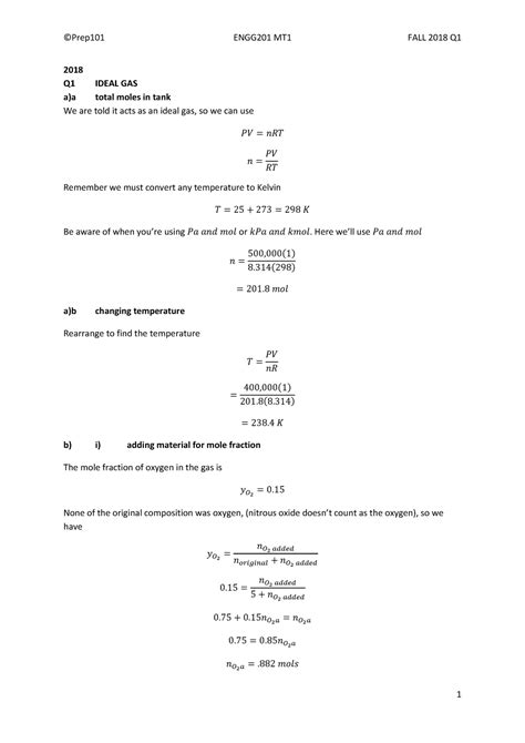 Midterm 1 10 April 2019 Questions And Answers Warning Tt Undefined