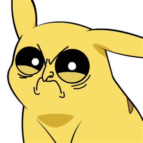 No Pika Gusta Give Pikachu A Face Know Your Meme