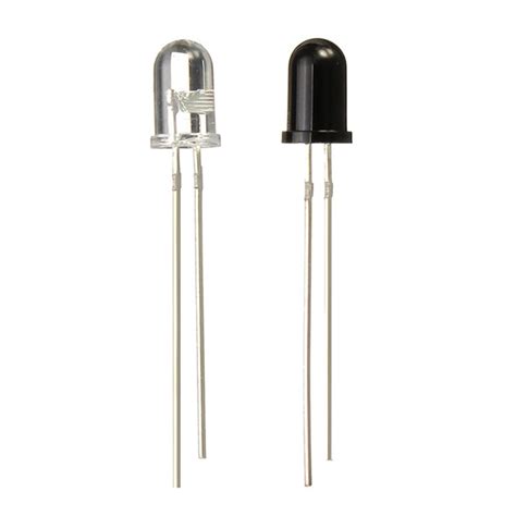200pcs 5mm 940nm Ir Infrared Diode Launch Emitter Receive Receiver Led