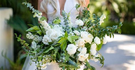 20 Greenery Wedding Bouquet Ideas From Eucalyptus To Succulents