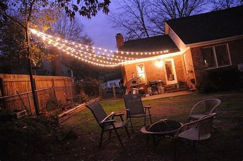 Where To Hang Patio String Lights