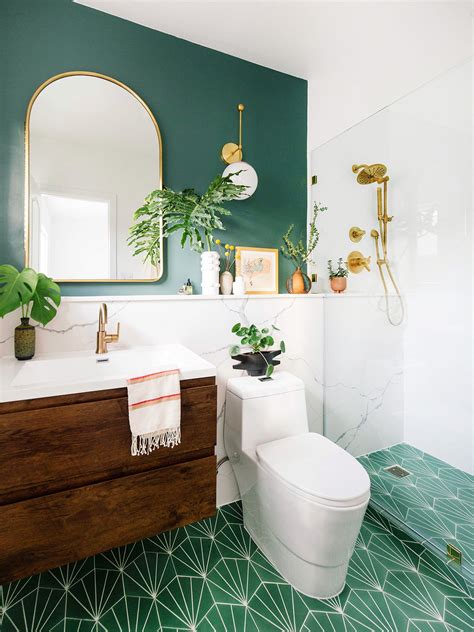 Tile Accent Wall Bathroom Home Design Ideas