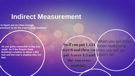 Indirect Measurement By Brittany Hartzog