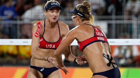Us Beach Volleyball Team Ousted By Brazil