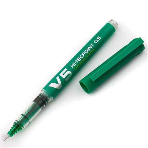 Pilot V5 Hi Tecpoint Cartridge System Liquid Ink 05 Rollerball Pen Ebay