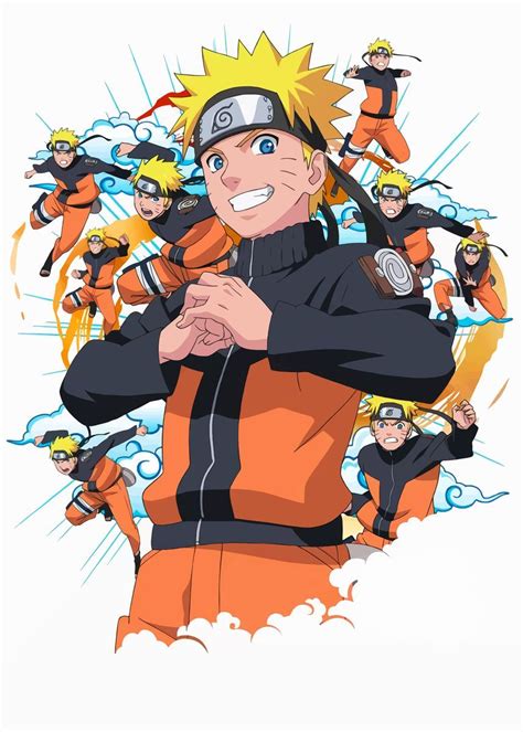 Naruto Poster By Anime Collections Displate In 2021 Naruto
