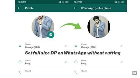 Dignity Flare At First How To Set Profile Picture In Whatsapp Cruise