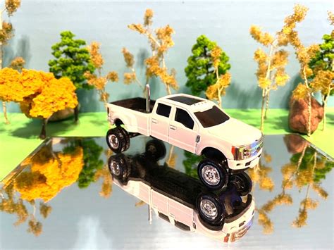 164 Custom Ford F350 Crew Cab G5 Lift Kit Farm Toy Ertl Rear Etsy