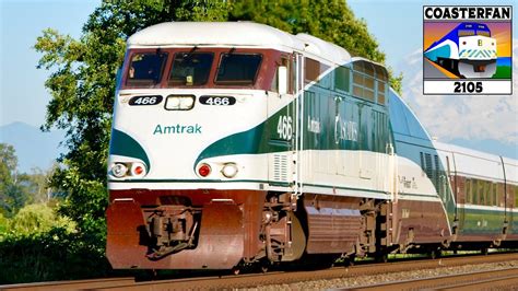 Amtrak Cascades Trains In Washington Youtube