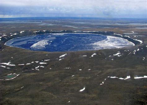 Ungava Quebec Crater Impact Crater Meteorite Arctic Britannica
