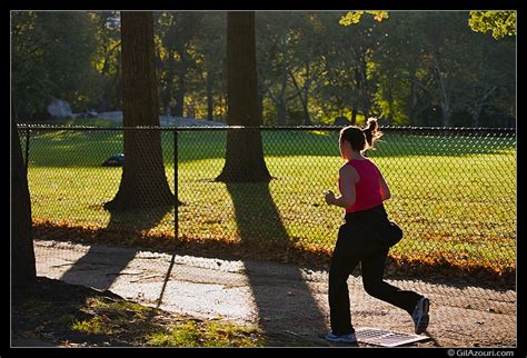 Central Park Jogging Photo Gil Azouri Photos At