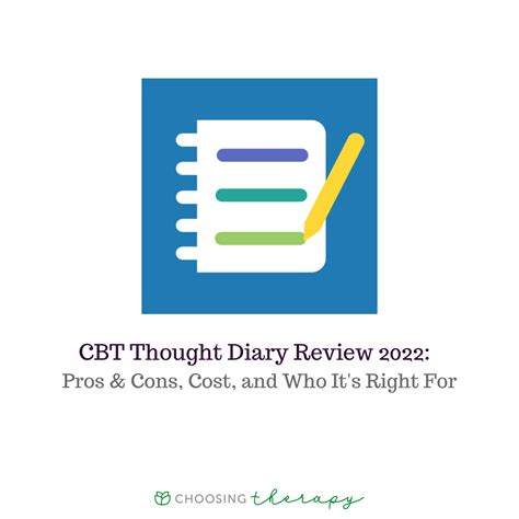 Cbt Thought Diary App Review 2022