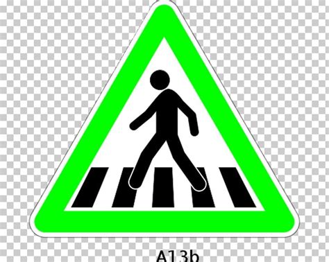 Zebra Crossing Road Sign