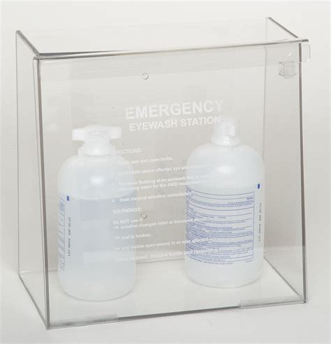 There are three major types of emergency wash stations GRAINGER APPROVED Eye Wash Station, (2) 32 oz (Sold Separately) Bottle Size, 10 1/4 in Height ...