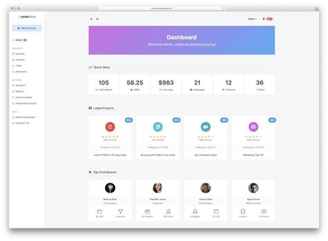 Top 40 Material Design Admin Dashboard Templates To Build Awesome Web