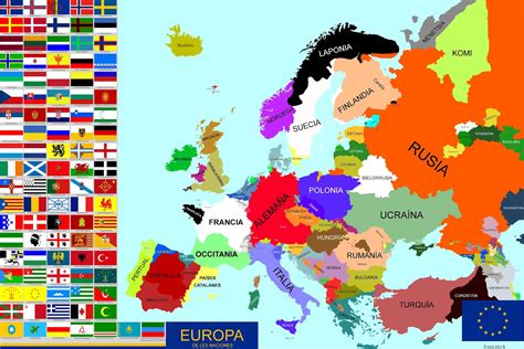 National Languages In Europe Today Indo European Languages Map