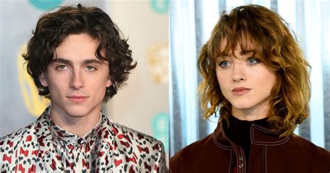 people think natalia dyer of stranger things looks exactly like timothée chalamet and it s