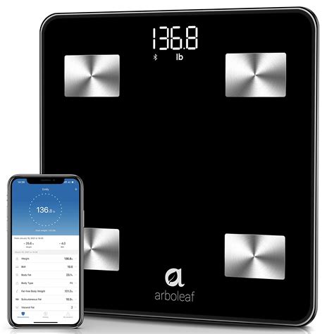 Buy Arboleaf Scale For Body Weight Smart Weight Scale Bluetooth Bathroom Scale Accurate