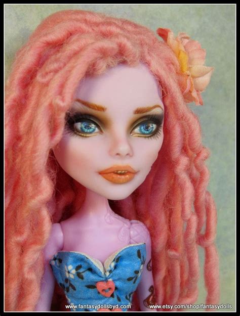 Pin En OOAK Monster High Custom Repaint Dolls