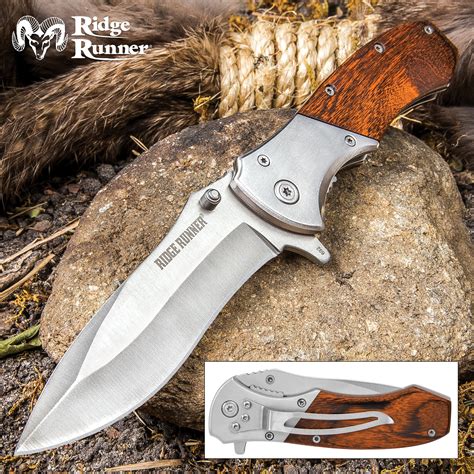 Ridge Runner Cattleman Traditional Assisted Opening Pocket Knife Knives And Swords At