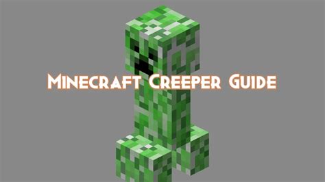 Minecraft Creeper Guide Pillar Of Gaming