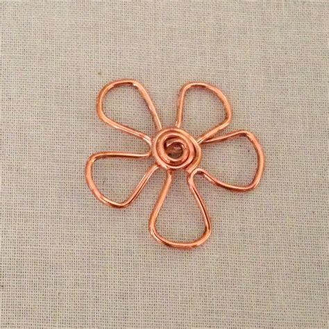 Lisa Yang Jewelry Copper Wire Flower Pendants