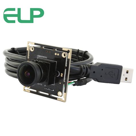 Elp Fisheye Lens 5mega Pixels Hd Cmos Sensor 170degree Wide Angle Usb