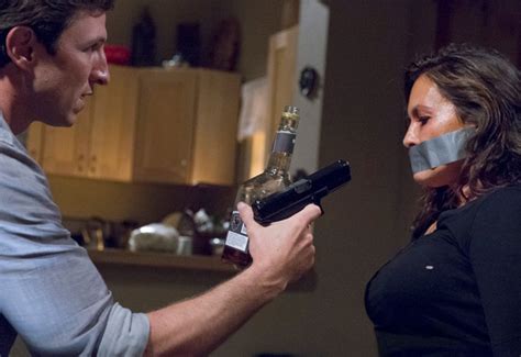 First Look Olivia Gets Tied Up On Law Order Svu Tv Guide