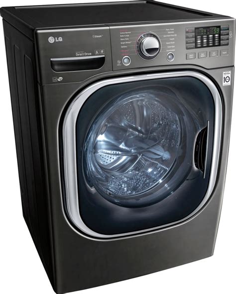 Best Buy Lg 45 Cu Ft High Efficiency Stackable Front Load Washer