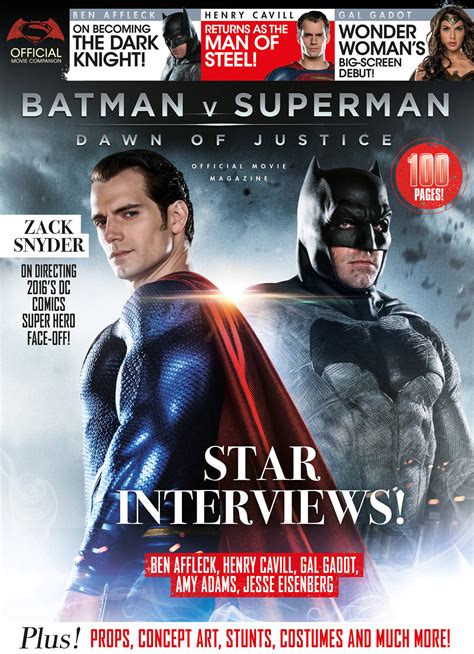 There are full spoilers in the comments below so be warned. Batman V Superman Official Movie Magazine Released