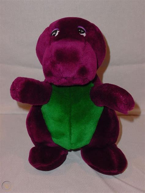 Everybody who had one in 1990 probably held onto it and still has it. 1990 Dakin BARNEY Plush Doll Original FIRST EDITION Purple ...