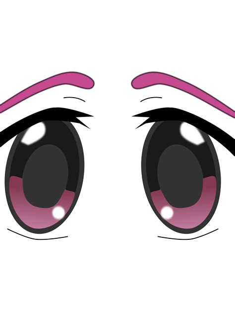Ruokavalikko Anime Eyes Png Transparent