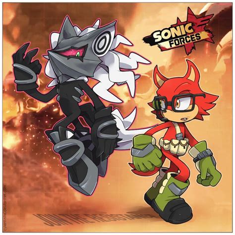 Sonic Forces Infinite And Rookie By Cylent Nite On Deviantart Sonic