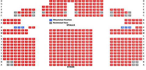 Empire Theater Seating Chart Theater Seating Chart