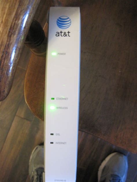 2wire Wireless Router With Dsl Modem Atandt 2701hg B 4 Port Ebay
