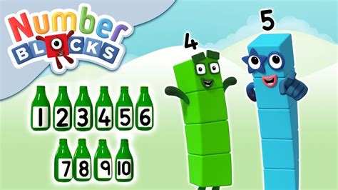 Numberblocks Ten Green Bottles Learn To Count Youtube