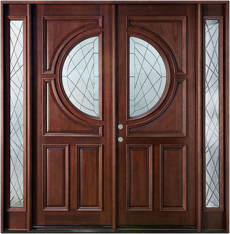 Modern Wooden Double Front Doors Design Interior Design Ideas