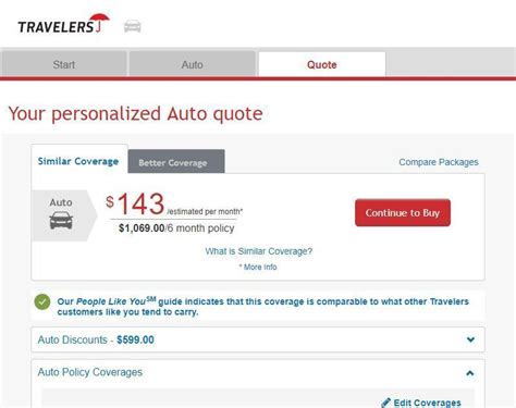 Travelers Insurance Quote Auto - Inspiration