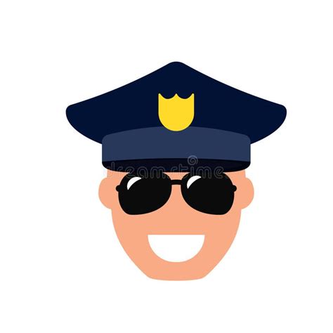 Officer Police Sunglasses Stock Illustrations 586 Officer Police