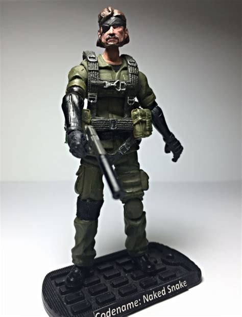 MGS Snake Eater Naked Snake 3 75 Scale Metal Gear Solid Custom