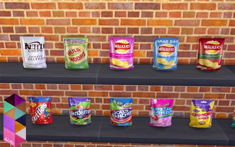Candy And Chips Clutter Set By Simmingwithabbi Sims 4 Sims 4 Children