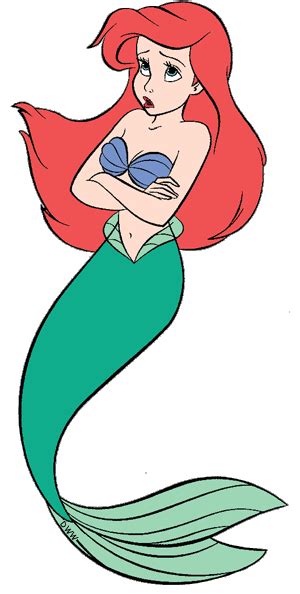 Ariel Coloring Pages Free Download On Clipartmag